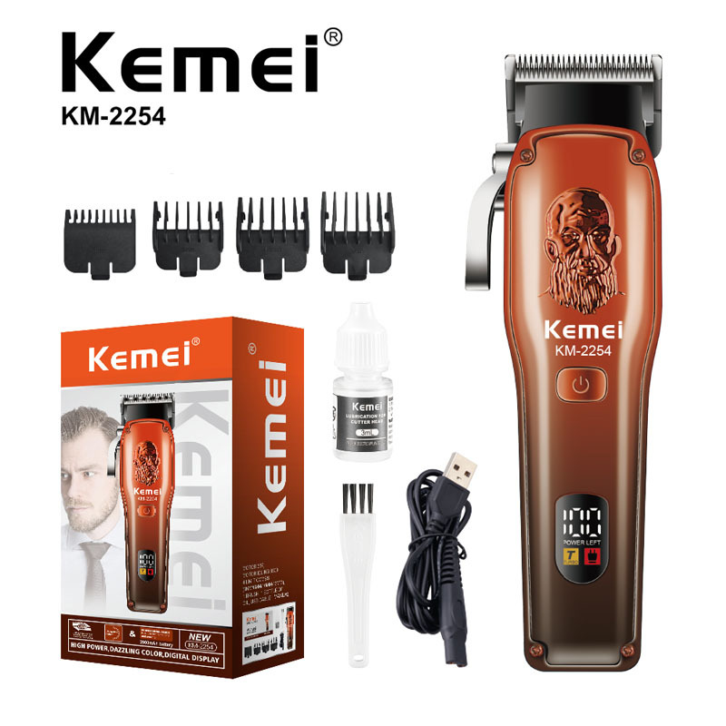 Kemei Kemei cortador eléctrico KM - 2254 cortador de pelo especial de barbería ajustable cortador de afeitar eléctrico