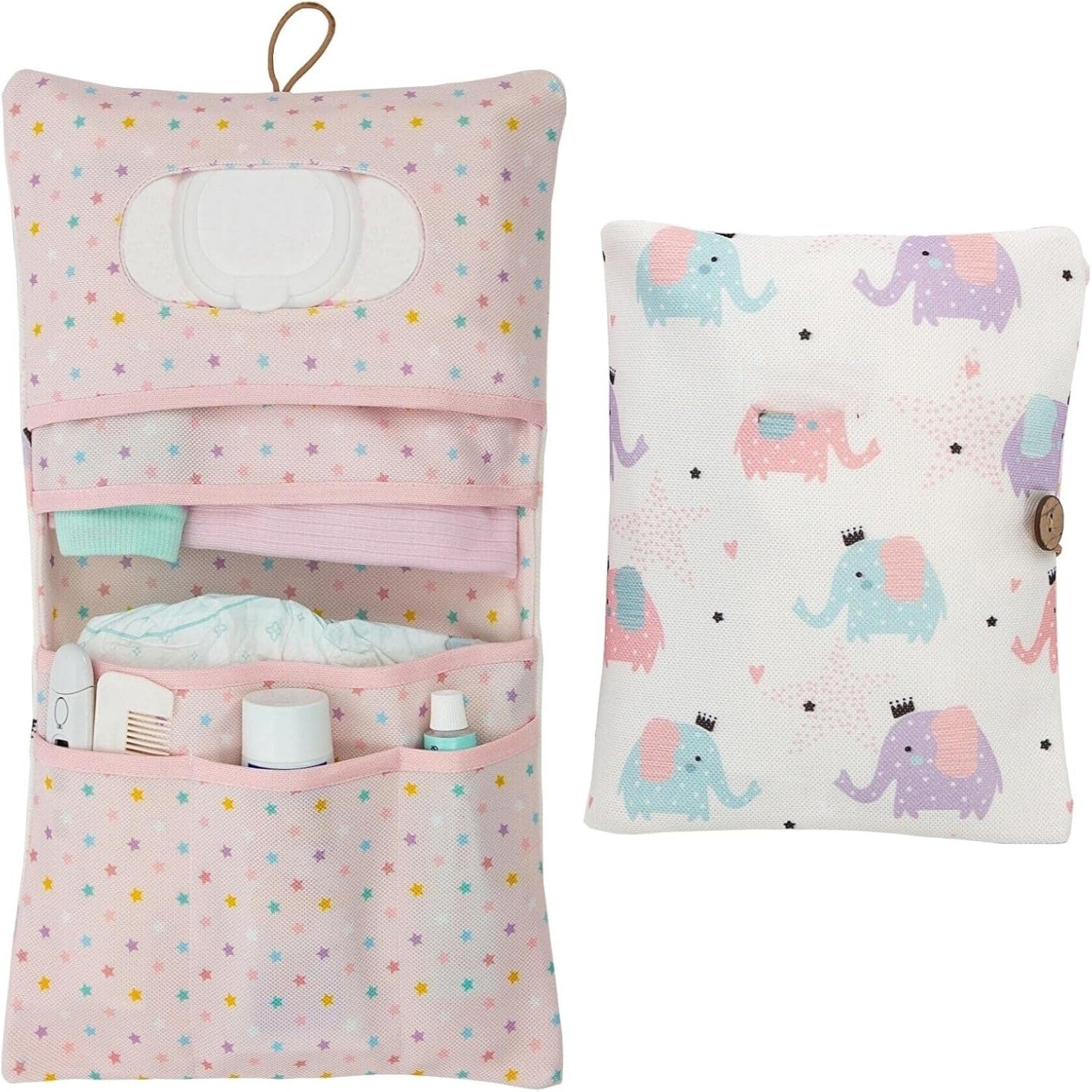 Cross-Border Baby Products Storage Bag, Portable Mini Diaper Bag, Travel Equipment, Foldableable Carriage Bag