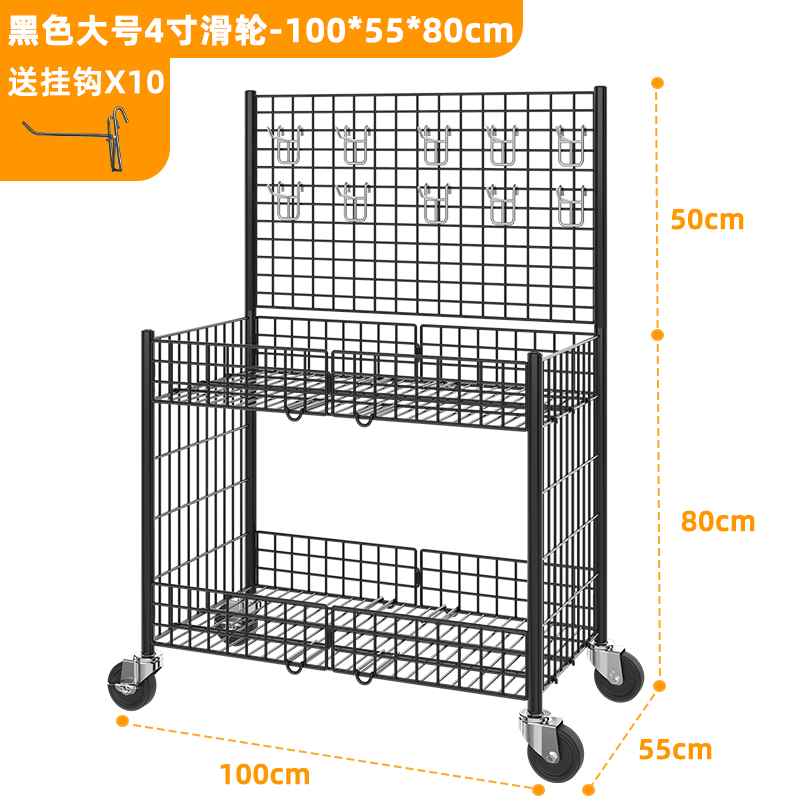 검정색 대형 + 배플이 있는 내마모성 풀리 4inch개 [핫 추천]