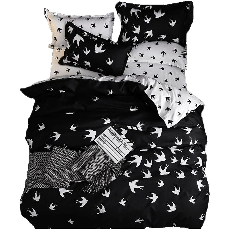 Пододеяльник, наволочка, комплект из трех предметов, дропшиппинг Amazon, трансграничное постельное белье с начесом, производитель Наньтун, оптовая торговля внешней торговлей