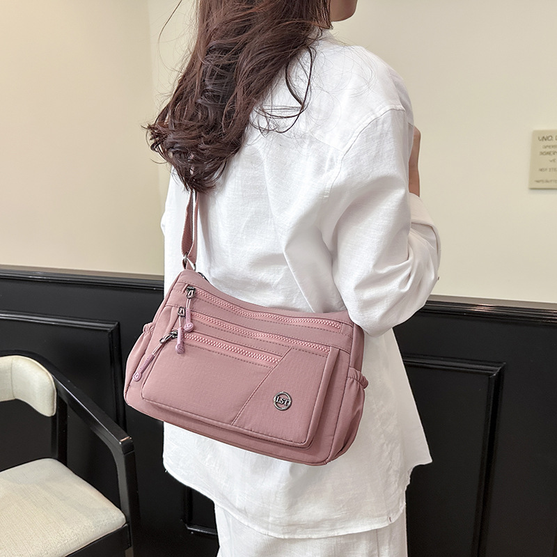 Bolso de Hombro y Cruzado Ligero de Nylon para Viajes de Ocio