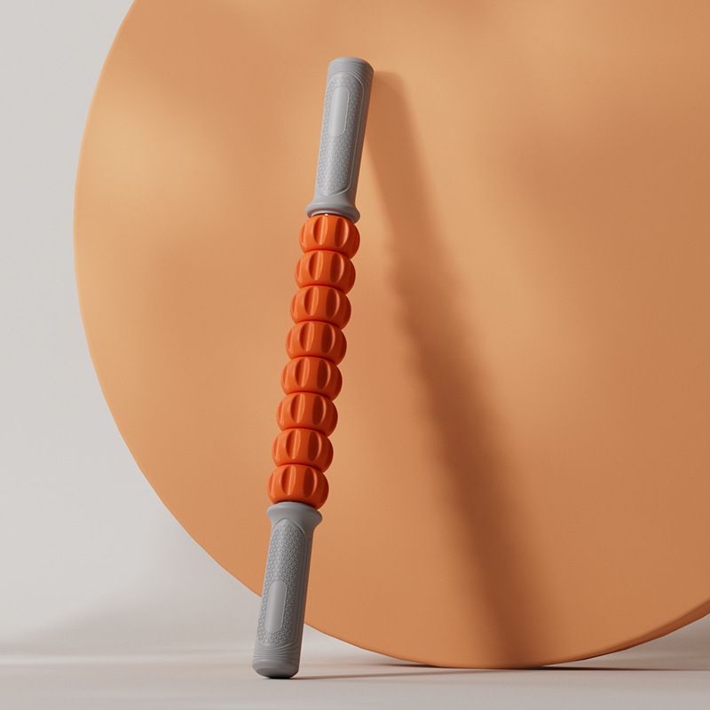 Masaje de relajación muscular de dientes de lobo, rodillos de yoga, piernas delgadas, acondicionamiento físico de la fascia, rodillos de masaje para todo el cuerpo