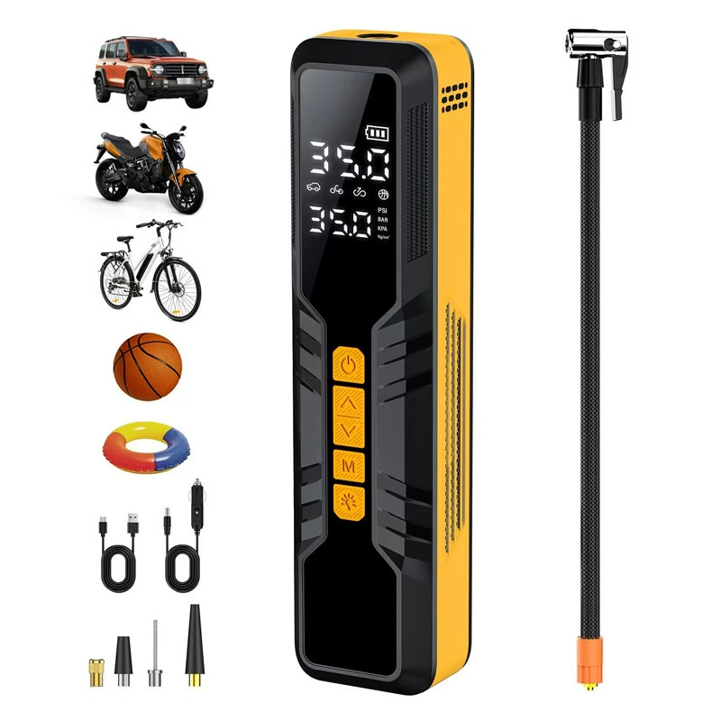 Автомобильный надувной насос Amazon автомобильный надувной насос двойного назначения автомобильный надувной насос умный беспроводной цифровой дисплей освещения шин воздушный насос