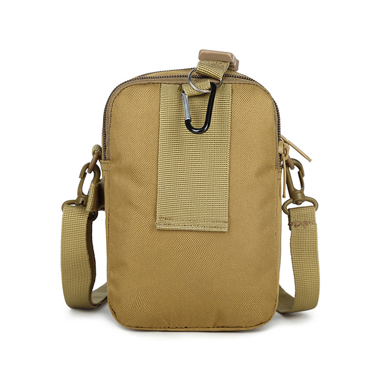 Cross-border deportes al aire libre y el ocio crossbody accesorio bolsa resistente a la rotura Oxford tela material de camuflaje bolsa táctica para los aficionados militares