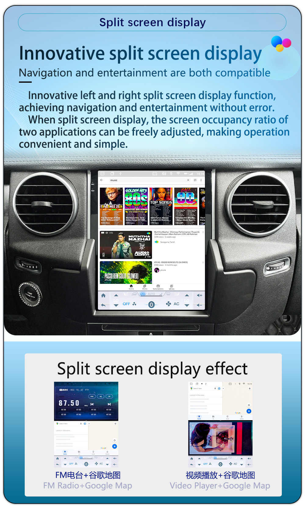 Suitable for 10-16 Models of Land Rover Range Rover Discovery 4 Modified with 9.7inch Qualcomm 6125 Android 4g Large Vertical Screen Navigator