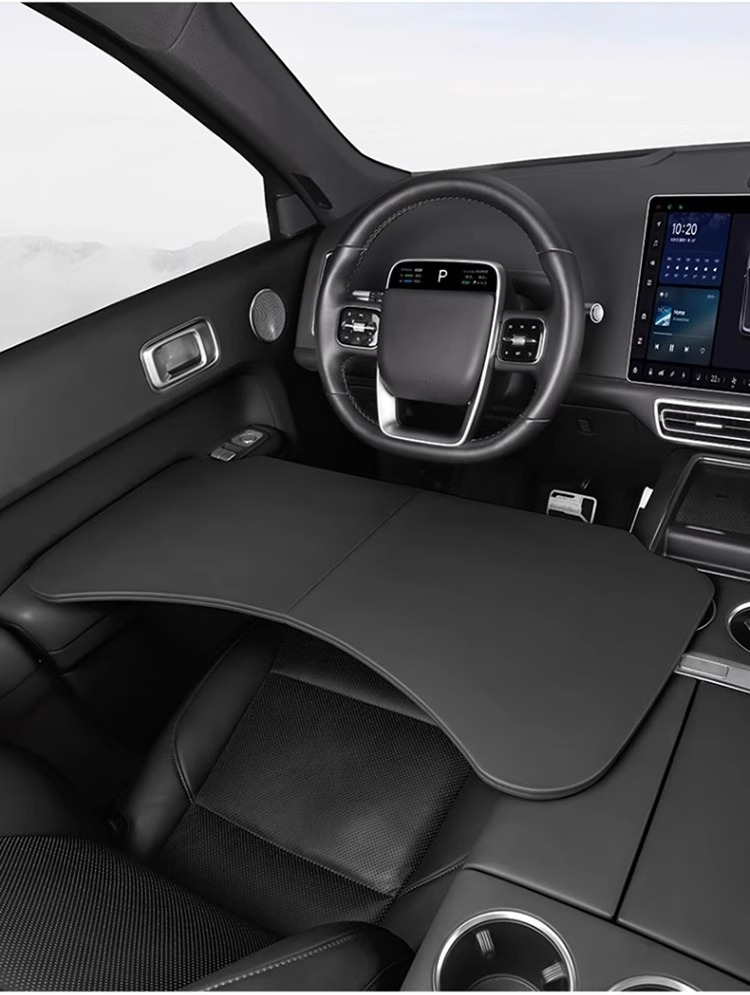 Suitable for Aito M9 Car-Mounted Folding Small Table, Front Passenger Laptop Table, M7 Car Use, M5 Modified Interior