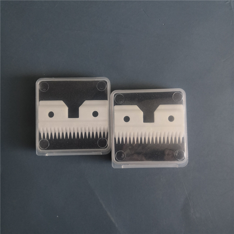 出口供应多型号陶瓷理发刀片 理发器配套陶瓷刀片 氧化锆陶瓷刀片