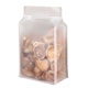 Transparent eight-side self-sealing bag dried fruit snack specialty plastic portable sealed bag matte tea food packaging bag
