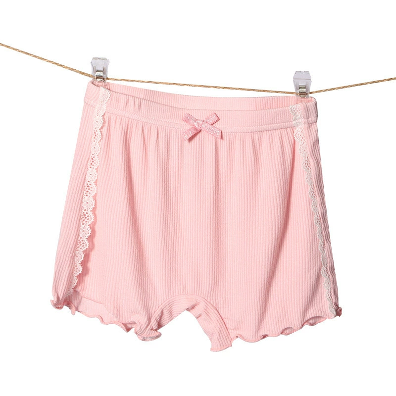 Safe colored trousers, children's protective underware, lace pants