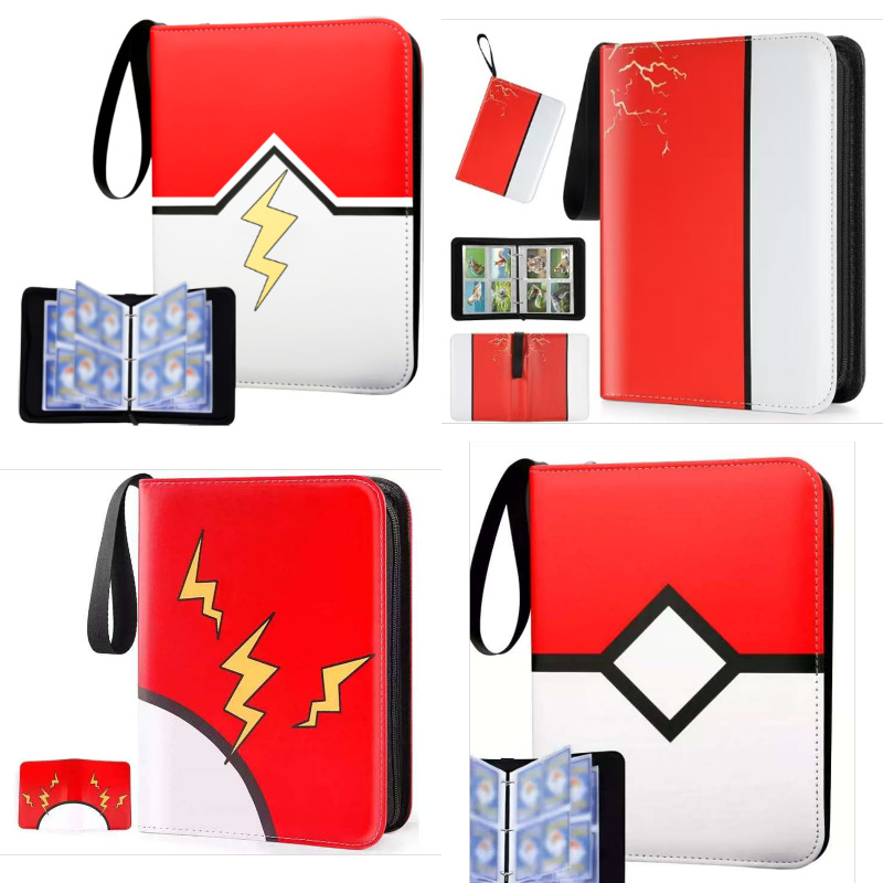 Pokemon Card Storage Bag Pokemon Game King Card Collection Pokemon Card Book Game Book