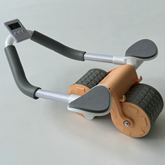 Multi-function abdominal wheel home flat support rebound abdominal curler elbow support abdominal wheel fitness equipment