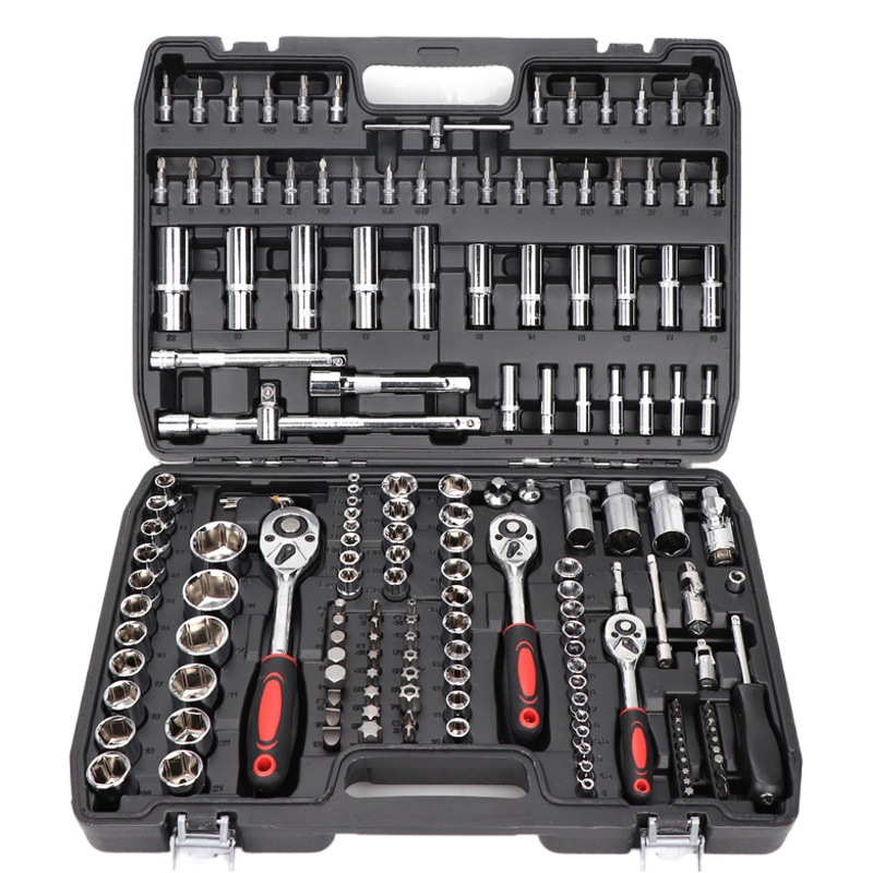 Suministro de fábrica 172 piezas de acero al cromo vanadio reparación de automóviles regalos comerciales mantenimiento de automóviles