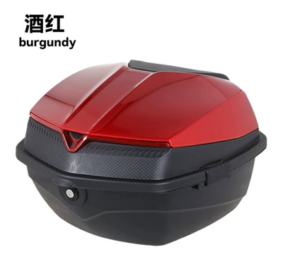 Electric car tail box Toolbox Tail Box - wine-red-tail-box-free-installation-accessories