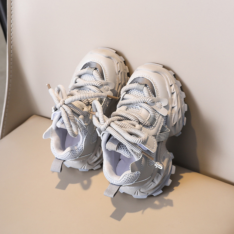 Sneakers bambina scarpe da ginnastica alla moda lacci morbide_voghion.com