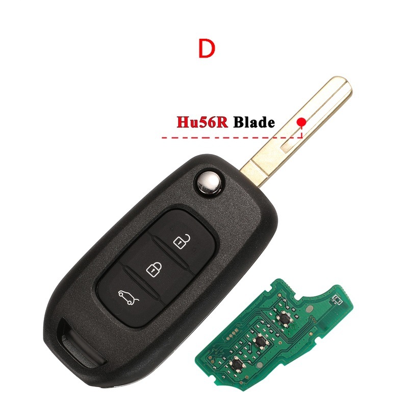 Para Renault 3 clave tarjeta inteligente clave PCF7961M 4Achip 433MHz CWTWB1G767