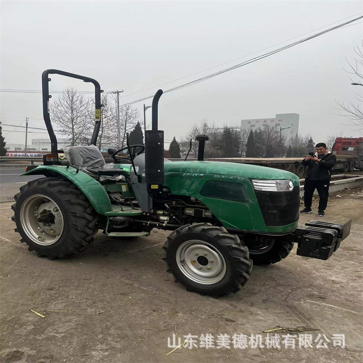 常发504农用拖拉机  多缸四驱耕地机 强压多路阀打气泵