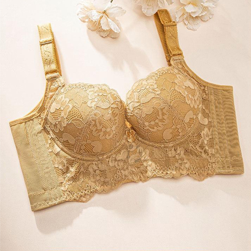 Special Offer: Clearance Bra for Small Busts, Push-Up, Side Support, Anti-Sagging, Five-Row Hook Bra