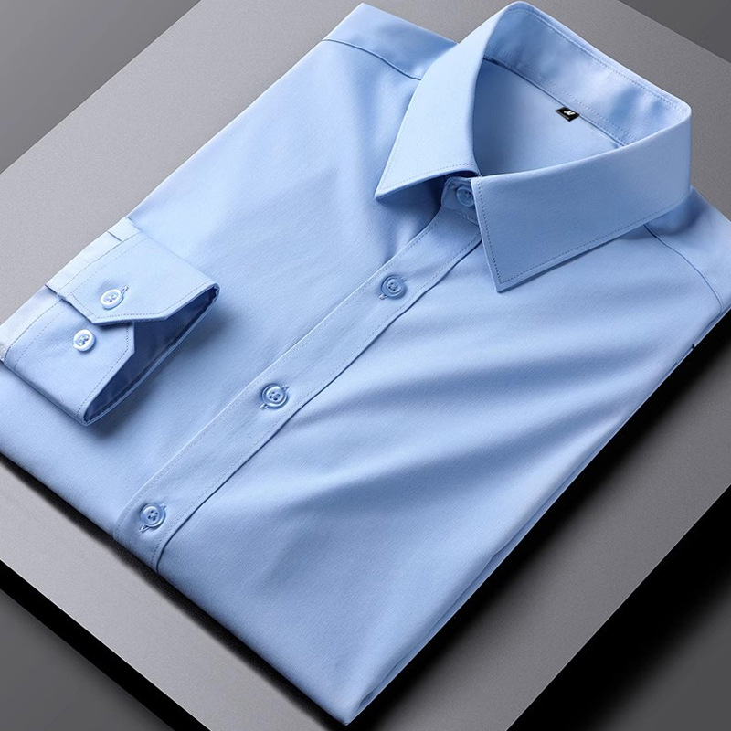 Camicia uomo elegante maniche lunghe slim fit professionale_voghion.com