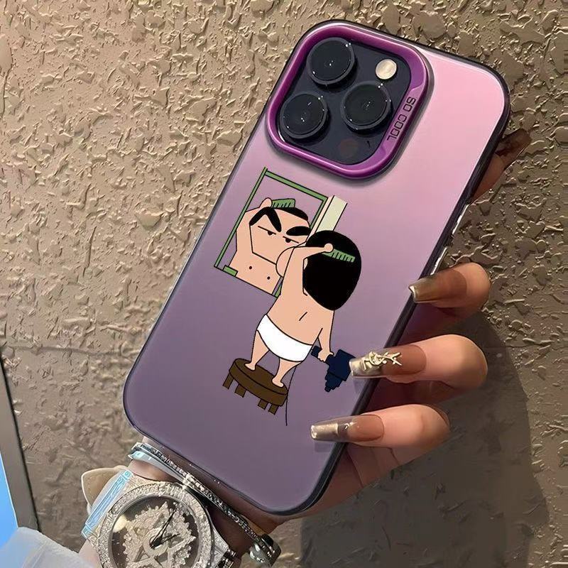 Nuevo Japón y Corea del Sur para iphone16 funda para teléfono móvil Apple 15promax/14 dibujos animados 13pro12 Europa y América 11xr