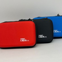 3DSLL/XL游戏机收纳包NEW3DSLL硬壳防摔保护壳便携设计通用配件