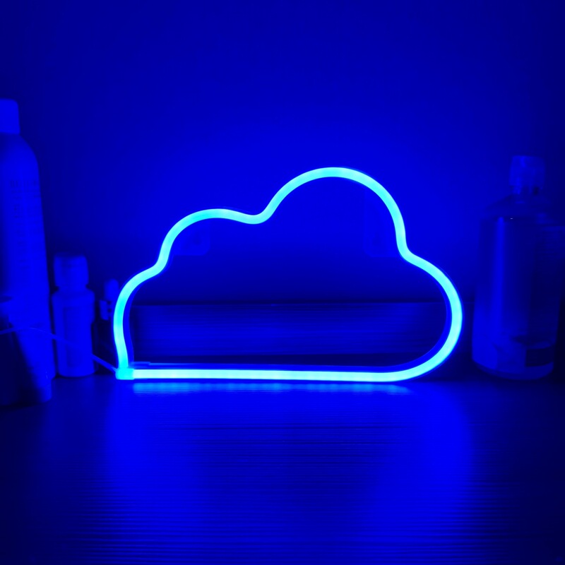 Cross-Border Cloud Led Neon Light Sign Holiday Home Bedroom Birthday Party Decoration Popular Bar Camping Style Light Cross-Border Cloud Led Neon Light Sign Holiday Home Bedroom Birthday Party Decoration Popular Bar Camping Style Light