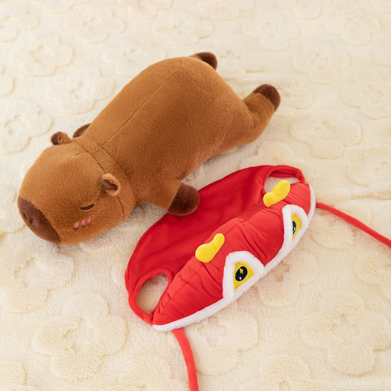 新しい変身カピバラぬいぐるみカピバラロング枕女の子ベッド枕ギフト卸売|undefined