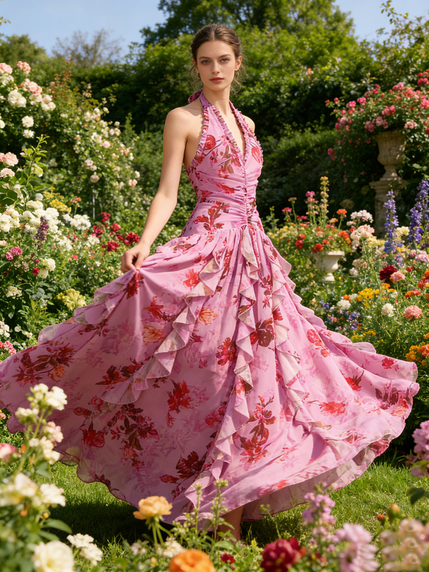 summer dress sleevless