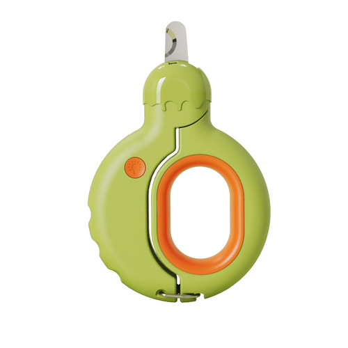 Aiwo pet nail clippers, cat nail clippers, dog nail clippers, LED light bleeding line, one piece drop shipping