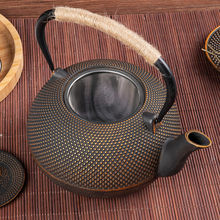 铸铁茶壶围炉炭火炉明火加热专用手工生铁壶无涂层烧水壶泡