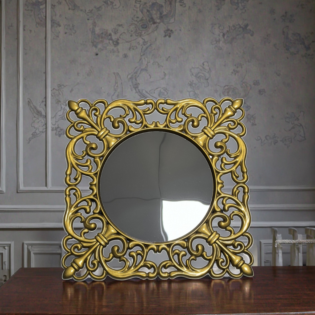 Comercio exterior retro europeo hueco bandeja de fruta boda hotel artesanía placa de decoración placas de plástico cargador