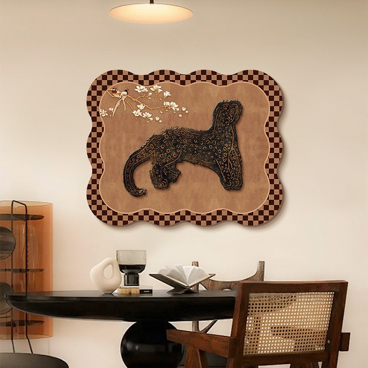 Vintage-Style Magnetic Electric Meter Box Decorative Painting, No-Drill Distribution Box Self-Adhesive New Cover-Up Hanging Painting for Concealing Electric Boxes