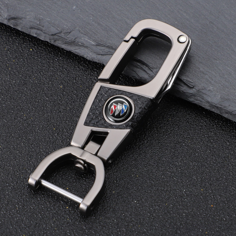 Transfronterizo Amazon vende nuevos llaveros para automóviles, llaveros para automóviles exclusivos para cada modelo, hebillas colgantes para hombres