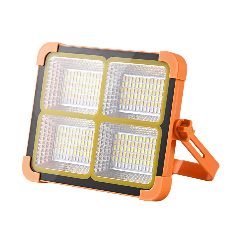 Luz solar recargable LED lanzamiento al aire libre mercado nocturno camping larga duración lámpara de iluminación portátil lámpara camping image 5