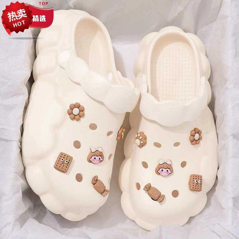 Мультяшные пещерные туфли женские нескользящие дома на толстом подошве, носящие трансграничные Nins Внутренние мягкие подошвы