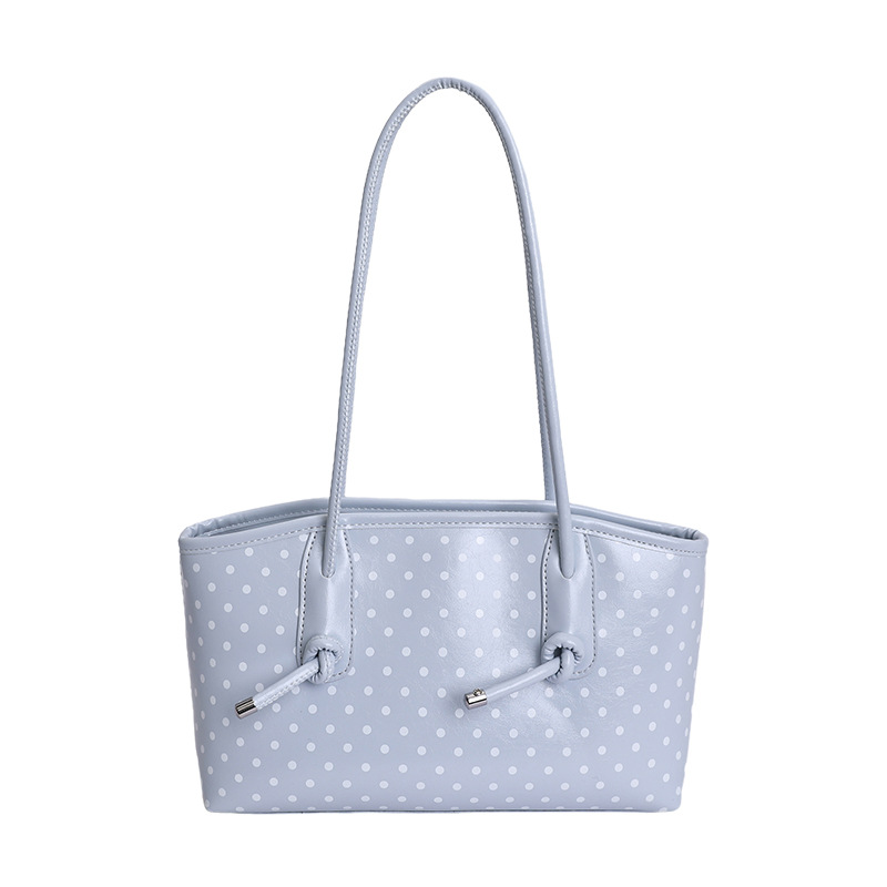 Nicho japonés coreano estilo brazalete bolsas de mano 2026 nueva primavera ocio estilo extranjero de viaje diario punto de onda bolsa de hombro moda image 7
