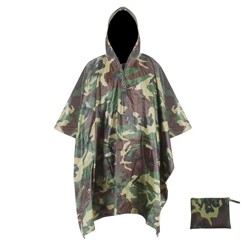 El impermeable de capa portátil multifuncional tres en uno para adultos, el impermeable de una pieza para montañismo al aire libre se puede personalizar al por mayor