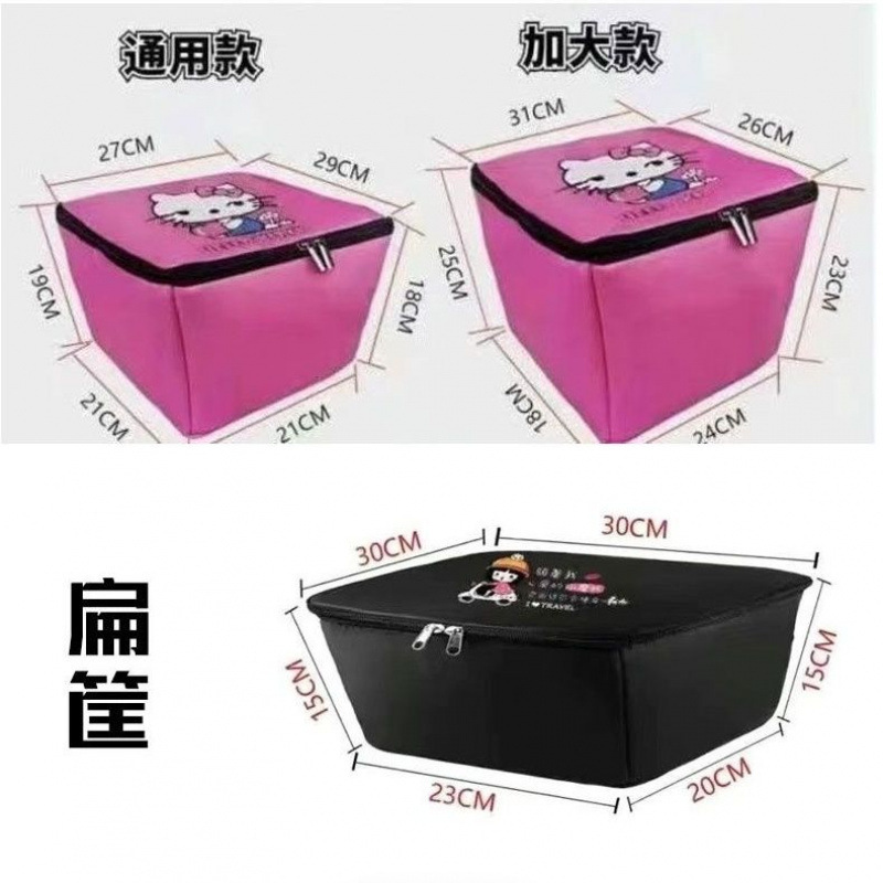 电动车车筐内胆前车篮防水尘罩带盖内篓电瓶自行车筐置物神器车包|undefined
