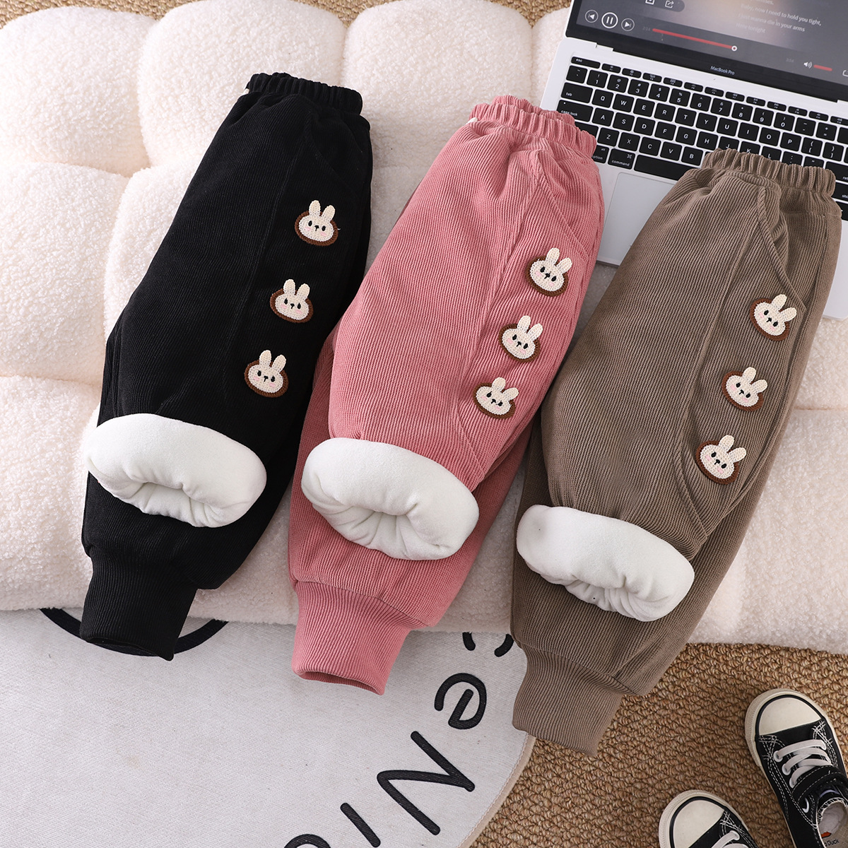 Winter children's warm trousers for boys