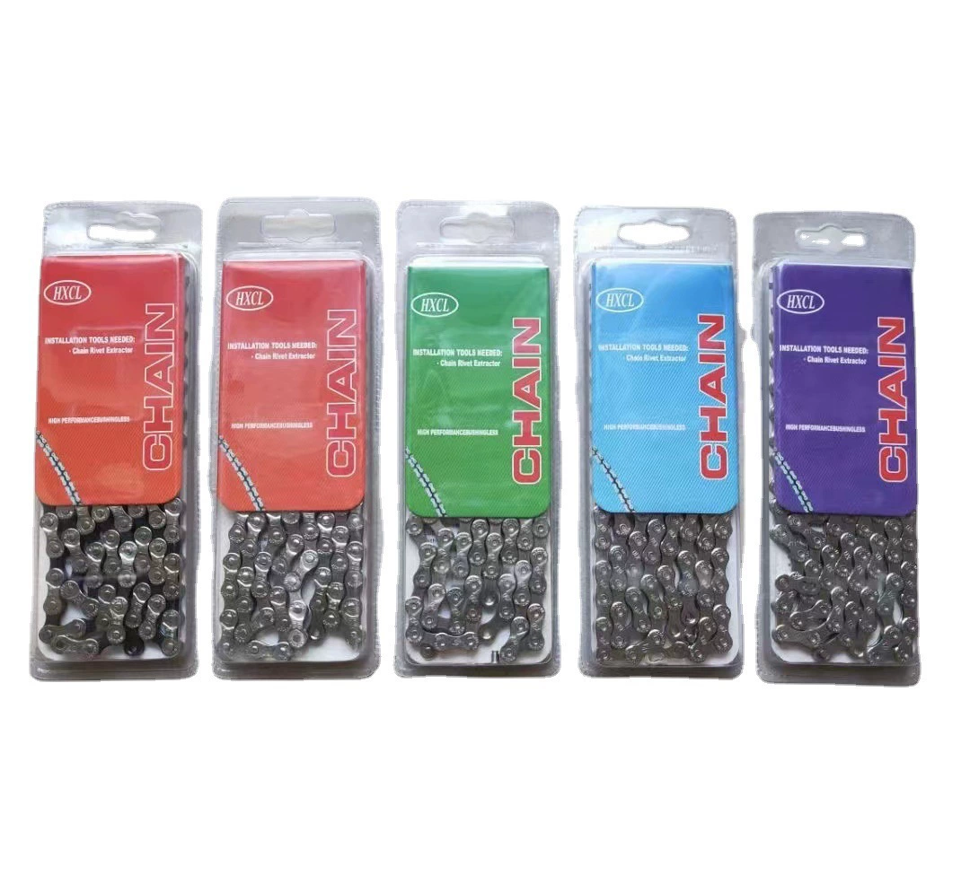 Цепь для горного велосипеда 8-скоростная 9 10 11 12-скоростной шоссейный велосипед 21 24 27 30S цепь с регулируемой скоростью 116 узлов