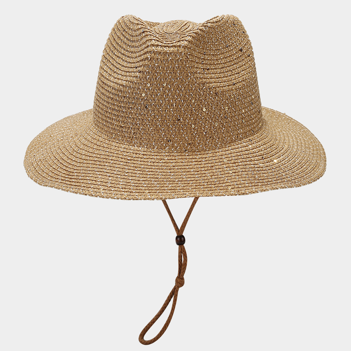 Solid Color Pattern Women's Elegant Classic Style Solid Color Curved Eaves Straw Hat