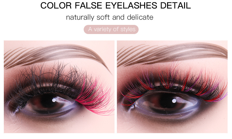 New Popular High Imitation Mink Hair Simulation False Eyelash display picture 2