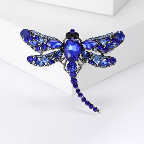 European and American style creative design insect brooch fashionable dragonfly brooch brooch brooch simple temperament clothing accessories