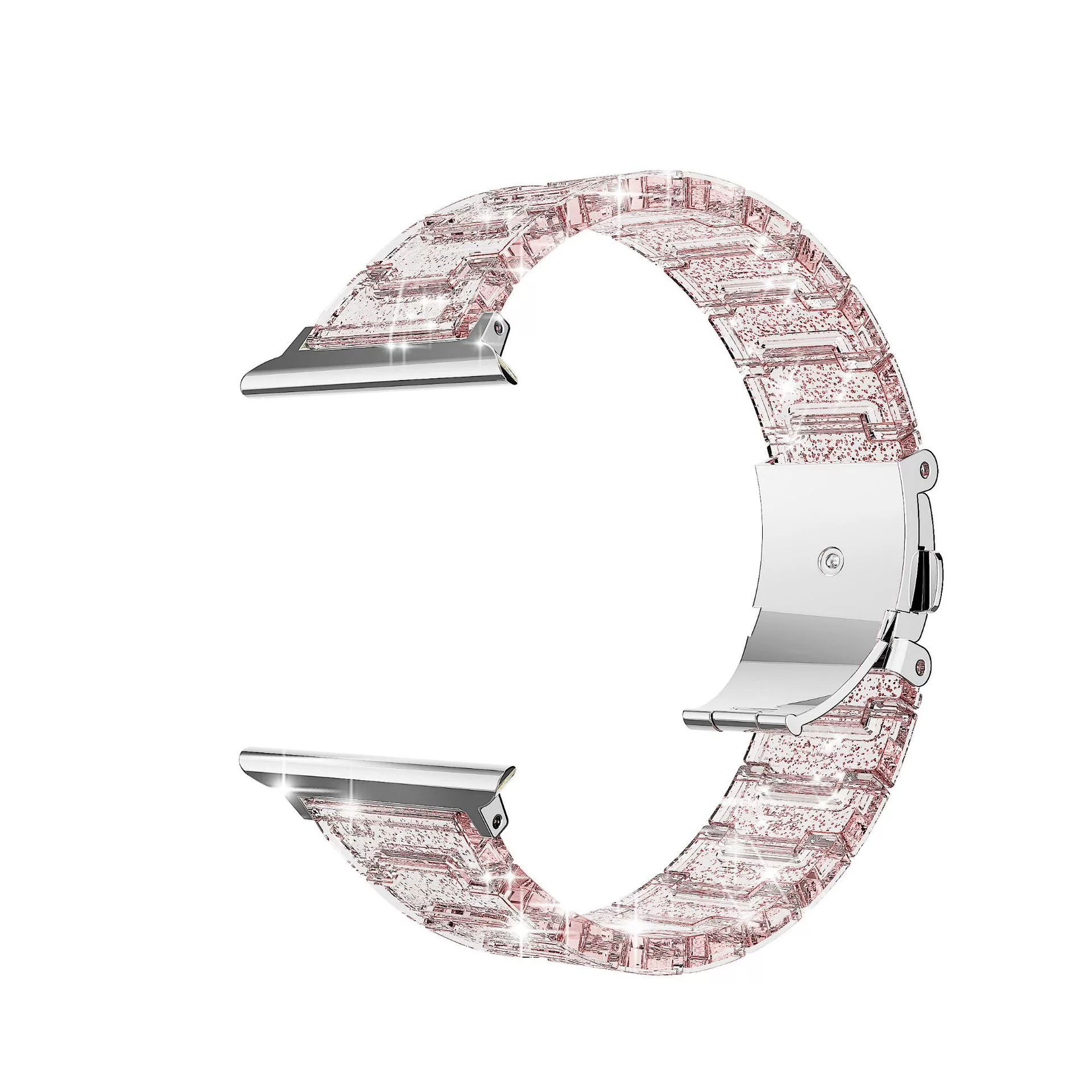 Apple, transparent watch strap