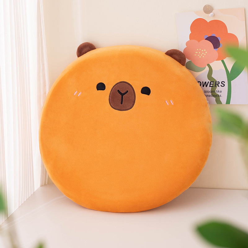Yuanqi animal lindo almohadilla de fruta redonda almohadilla de memoria almohadilla de algodón de rebote lento estudiante de oficina sedentaria