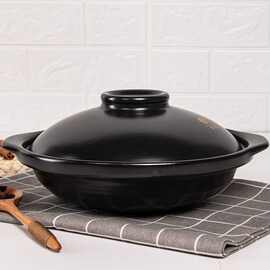 家用砂锅家用燃气煲仔饭耐高温中式陶土砂锅陶瓷煮粥煲汤炖锅干锅
