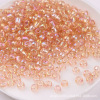 Nissan, glossy beads with tassels, 1.5mm, 4mm