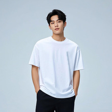 成人儿童短袖精梳纯棉180克圆领T恤夏季新款休闲时尚T克定制logo