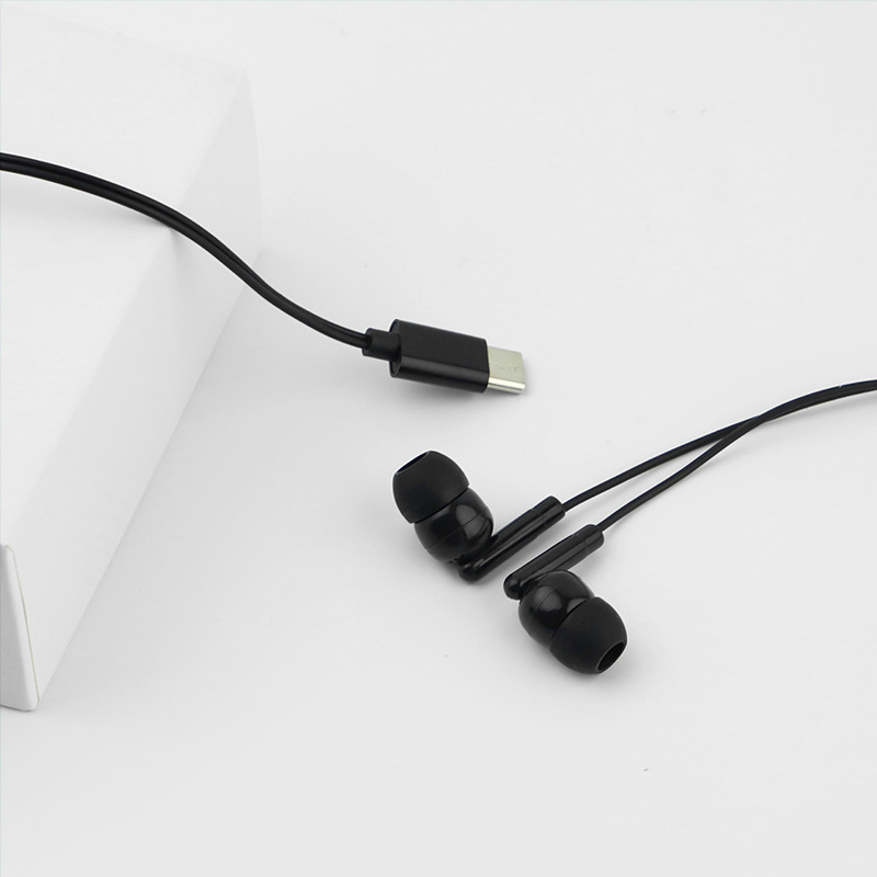 入耳式有線耳機TYPE-C接口HW手機便宜模擬平板耳機可絲印LOGO禮品