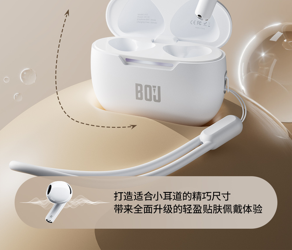 Factory wholesale high-quality Bluetooth headphones 2024 new noise-cancelling Bluetooth headphones long-lasting sports Bluetooth headphones