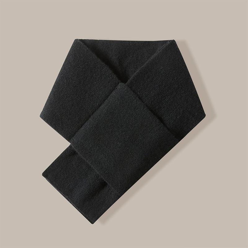 Boys' neck scarf men's winter 2024 new warm and thickened